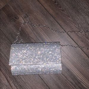 Sparkle Crossbody Clutch